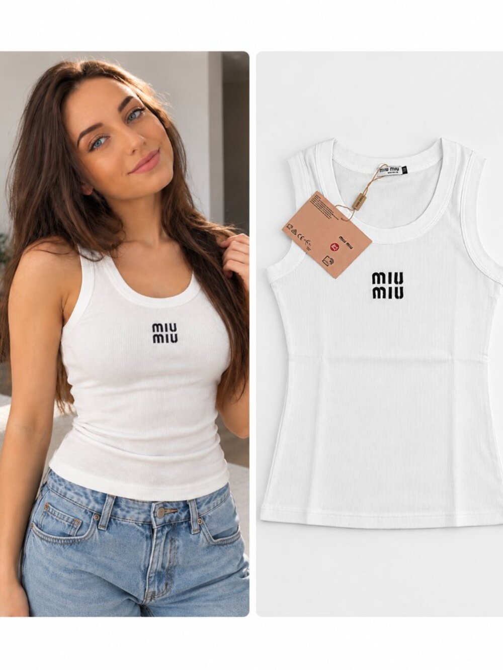 Stunning Miu Miu Tank Top